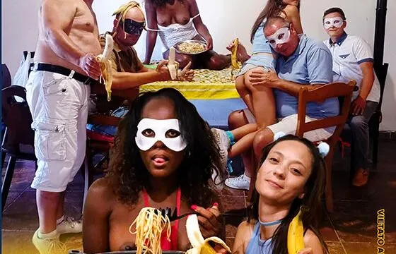 Spaghetti alle Banane il menù delle puttane