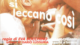 I coglioni si leccano così